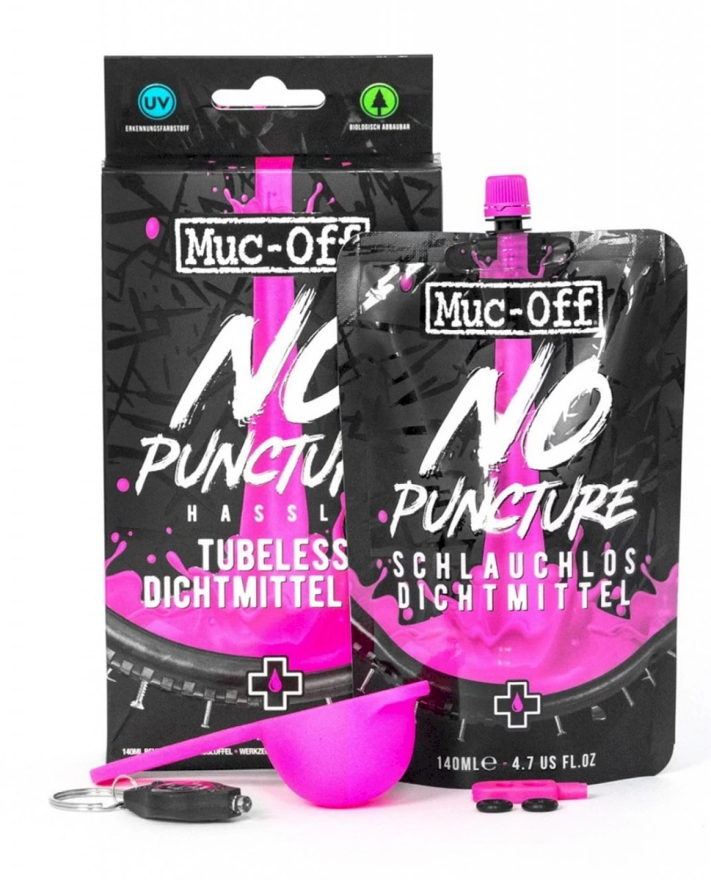 Muc-Off Dichtmittel No Puncture Kit Dichtmilch 1 Muc-Off Dichtmittel No Puncture Kit Dichtmilch