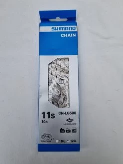 Shimano CNLG500 Fahrrad Kette 10/11Fach 126 Glieder LINKGLIDE