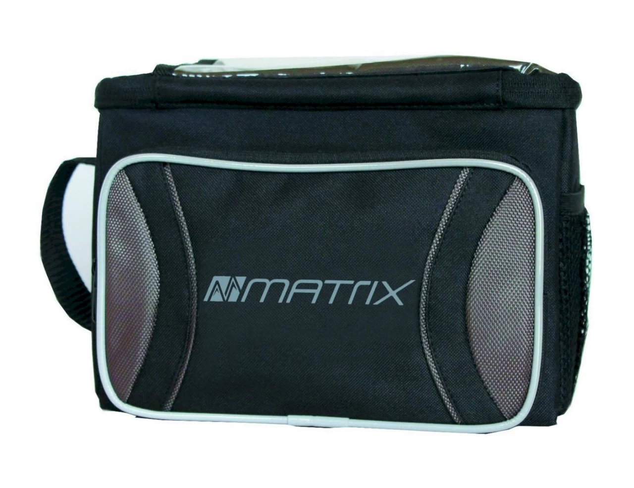 Matrix Lenkertasche 6 Liter Schwarz Grau 1 Matrix Lenkertasche 6 Liter Schwarz Grau
