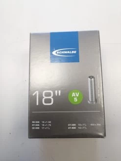 Schwalbe Fahrradschlauch AV Ventil Nr. 5 18" 40 Mm 32/47-355/400