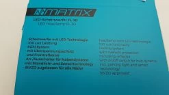 MATRIX LED Scheinwerfer 100 LUX FL30 Standlicht + Sensor -Bestes Fahrradteile Geschäft 20180912 141430 3 1280x1280
