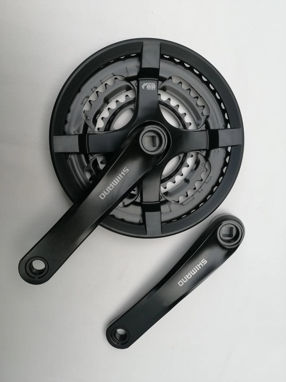 Shimano Kettenradgarnitur Tourney FCTY501 4-kant 48 X 38 X 28 Zähne/ 3x 6/7/8-fach 1 Shimano Kettenradgarnitur Tourney FCTY501 4-kant 48 X 38 X 28 Zähne/ 3x 6/7/8-fach