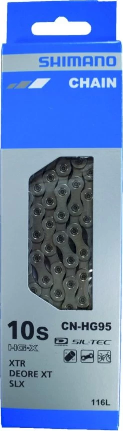 Shimano Fahrrad Kette HG95 10-fach 116 Glieder ICNHG95116I OVP