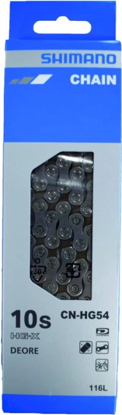 Shimano Fahrrad Kette HG54 10-fach 116 Glieder ICNHG54116I Ovp