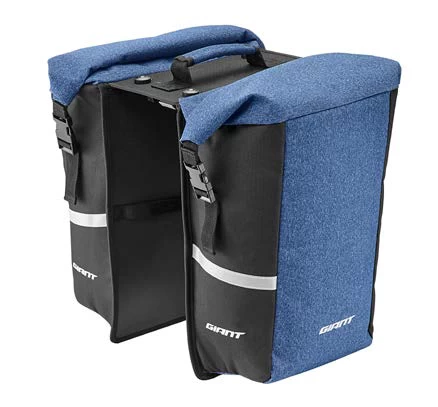 Giant MIK Pannier Sport M Blau Gepäckträgertasche 1 Giant MIK Pannier Sport M Blau Gepäckträgertasche