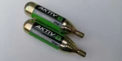 2x CO2 PATRONE KARTUSCHE 25GR MIT GEWINDE AKTIV-8