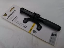 Topeak Race Rocket HP Schwarz, Minipumpe Für Rennrad Einsatz Schrader Und Presta