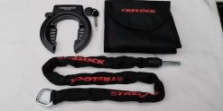 Trelock Rahmenschloss RS 430 Mit Einsteckkette ZR 355 Incl Tasche