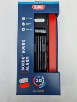 Abus Faltschloss Bordo Alarm 6000KA/90 SH
