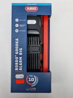 Abus Faltschloss Bordo Big Alarm 6000KA/120 SH