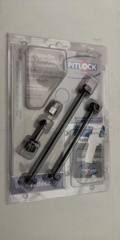PITLOCK Schnellspannachsen Set 02 Schwarz