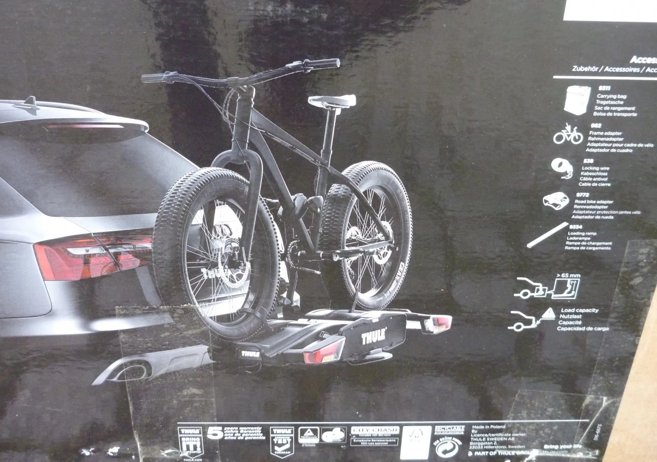 Thule Heckträger Easy Fold XT 2 933 F 2 Fahrräder 1 Thule Heckträger Easy Fold XT 2 933 F 2 Fahrräder