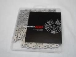 Sram X01 Eagle Kette 12-fach Hollow Pin Silber 126 Glieder