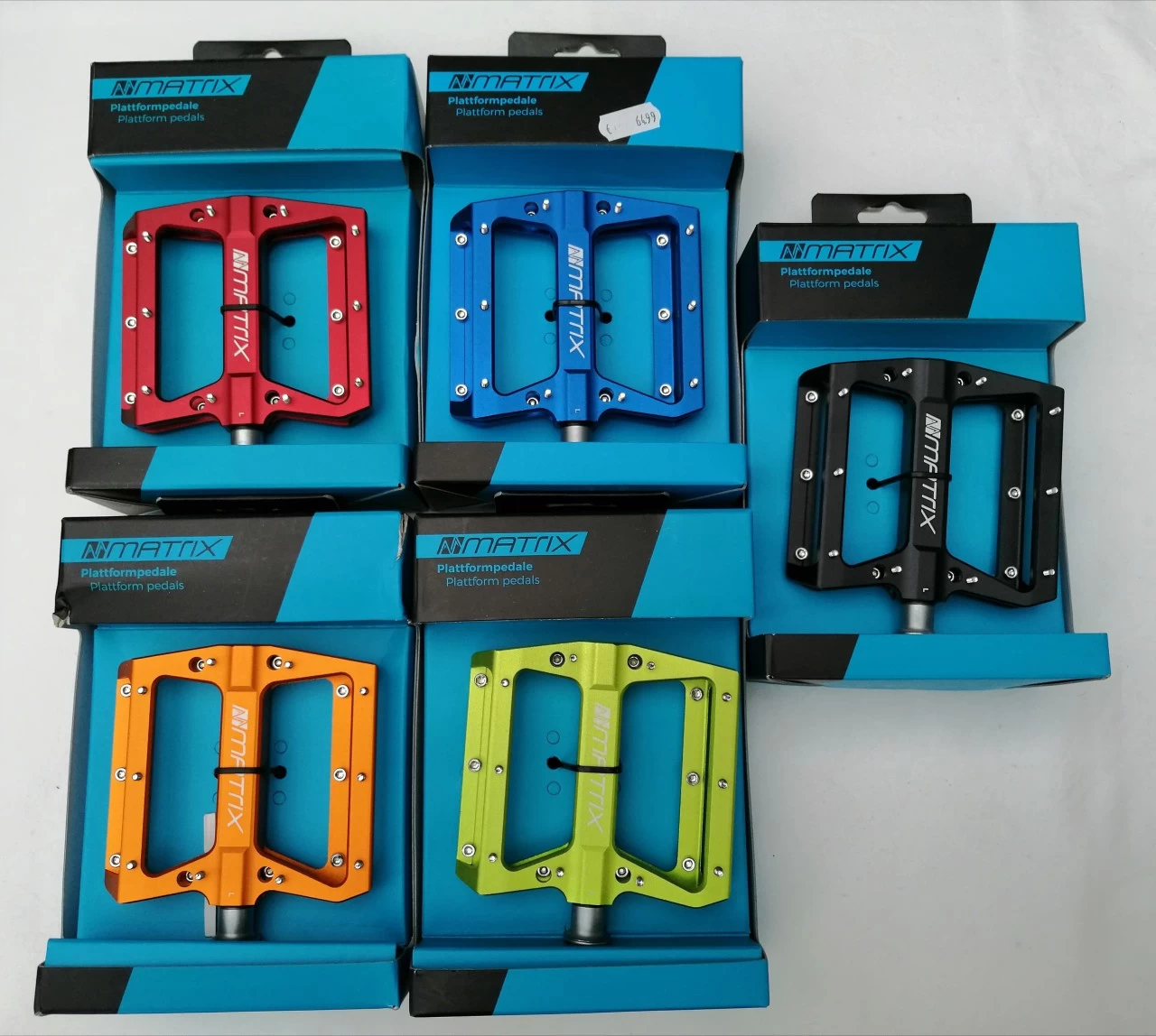 Matrix Plattformpedal PE81 Gedichtet Flattpedal