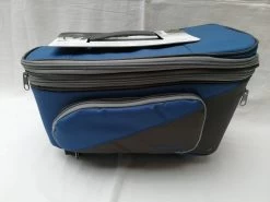 Racktime Gepäckträgertasche Talis Plus Trunk Bag Berry Blue / Stone Grau