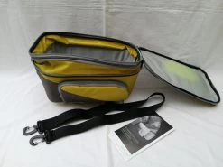 Racktime Gepäckträgertasche Talis Plus Trunk Bag Lime Green/ Stone Grau -Bestes Fahrradteile Geschäft talis plus gelb3 1280x1280 1